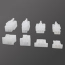 40 Set Auto Electrical 2.8 mm 2 3 4 6 Pin Wire Connector Terminal Connect Tool v