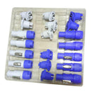 6 set PowerCON Type A NAC3FCA+NAC3MPA-1 Chassis Plug Panel adapter S6G8 NLL