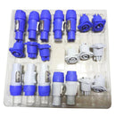 6 set PowerCON Type A NAC3FCA+NAC3MPA-1 Chassis Plug Panel adapter S6G8 NLL