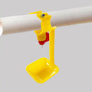 10Pcs Poultry Chicken Hanging Duck Drinking Water Nipple Drinker Feeder WLA