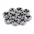 11pcs/set Die Wrench Kit Bearing Steel Screw Thread Cutting Straight Flute PCB