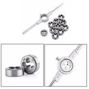 11pcs/set Die Wrench Kit Bearing Steel Screw Thread Cutting Straight Flute PCB