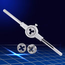 11pcs/set Die Wrench Kit Bearing Steel Screw Thread Cutting Straight ZSL