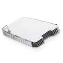 Outdoor Burner Windshield 9 Plate Foldable Camping Cooking Gas Stove Wind  VNS