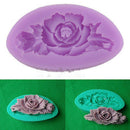 Silicone Fondant DIY Mould Chocolate Baking Mold Cake Decorate Sugarcraf EVD