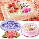 Silicone Fondant DIY Mould Chocolate Baking Mold Cake Decorate Sugarcraf EVD