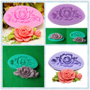 Silicone Fondant DIY Mould Chocolate Baking Mold Cake Decorate Sugarcraf EVD