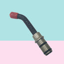 Dental Optical Fiber Curing Light Guide Rod Tip Glass LED Tip Black 8*1 KBE