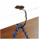 1 Foldable Folding Crystal Alloy Purse Handbag Hook Hanger Bag Holder Hot