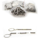 20x Sunglasses Eyeglass Cellphone Watch Repair Key chain Screwdriver Scre TOB