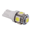 10X T10 5SMD 5050 LED Car Wedge Dashboard Instrument Panel Light Bulbs