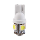 10X T10 5SMD 5050 LED Car Wedge Dashboard Instrument Panel Light Bulbs vcb