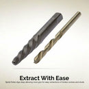 10pcs Set Screw Extractor | Left Hand Cobalt Drill Bit Set Easy Out Broke Af
