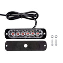 6 LED Car vehicle Strobe Flash Light Emergency Warning Flashing Lamp Yellow LUW