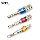 Socket Adapter Hex Shank To 1/4 1/2 3/8" Impact Drill Driver Bit quick change df