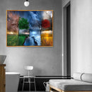 50cmx40cm Tree DIY Paint By Number Kit Digital Oil Painting Art Wall Home BZJ