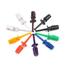 20pcs Large Size Round Single Hook Clip Test Probe for Electronic Testing rty