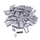 200PCS Aluminum Crimping Loop Sleeve for 1/16 Inch Diameter Wire Rope and XDB