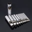 Leather Craft Tool 11pcs/Set Tools Kit For Leather craft Stamp Craftool IOJ