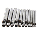Leather Craft Tool 11pcs/Set Tools Kit For Leather craft Stamp Craftool IOJ