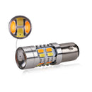 2 x WHITE 1157 5W BAY15D 5630 20smd CAR STOP TAIL BRAKE LED BULBS LAMP ZXH