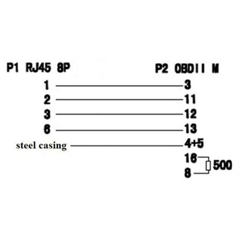 For BMW E-SYS ICOM Coding F-series ENET Ethernet to OBD 2 Connector Car A TUV