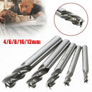 5x End Mill Milling Cutter Machine Tools Extra Long Tungsten Carbide 4 flutes