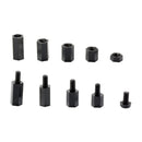 300pcs M3 Nylon PCB Standoff Spacer Hex Screw Nut Assortment Kit Box Sets ghf