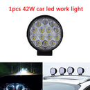 2x 42W Car 10-30V LED Work Spot Light Spotlight Lamp Van ATV Offroad SUV SEY
