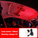 USB Car Atmosphere Lamp Starry Sky Interior Ambient Star Light ODA