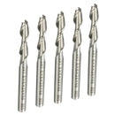 5 Pcs Extra Long 6mm 2 Flute Steel HSS & Extended End Mill Cutter CNC B ESY