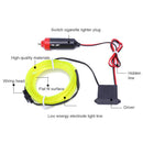 4M LED RGB Charge Light Car Interior Center Console Foot Decorative Univer YMO