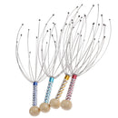 Stainless Steel Head Neck Scalp Scratch Massager Manual Massage Stress UAU