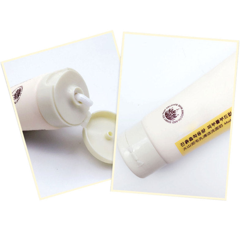 Pore Terminator Deep Cleansing Foam Volcanic Mud Cleanser Moisturizing Us  HFU