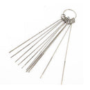 Airbrush Nozzle Cleaning Repair Tool Kit Needle & Brush Set New Hot CXT