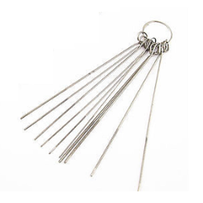 Airbrush Nozzle Cleaning Repair Tool Kit Needle & Brush Set New Hot CXT