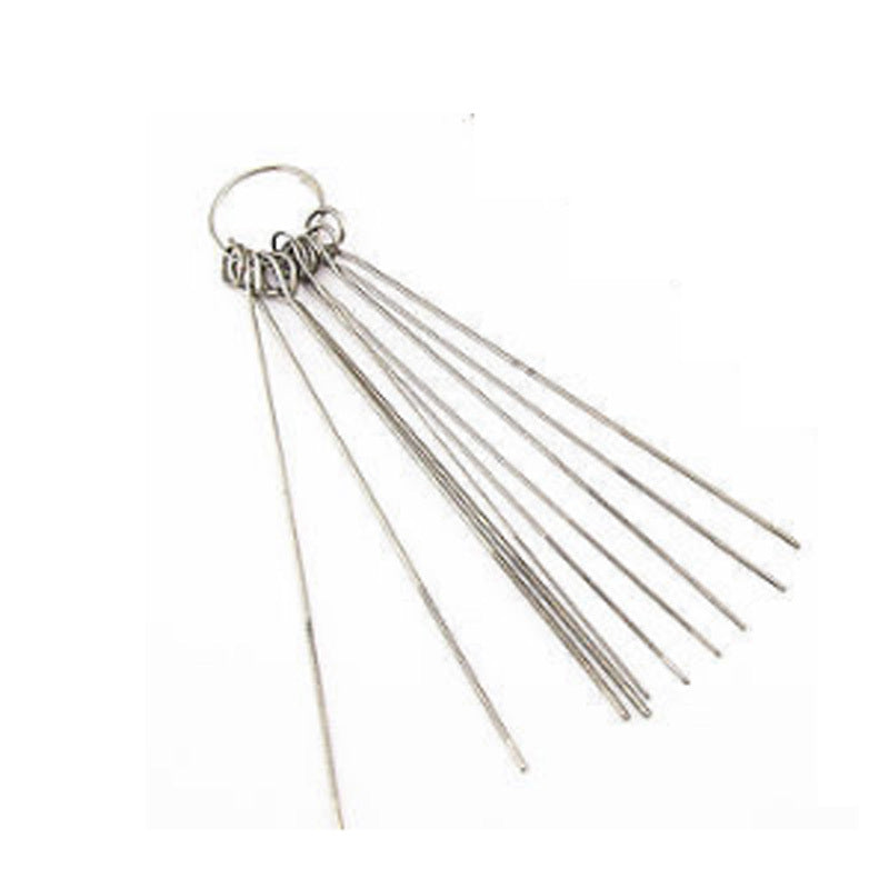 Airbrush Nozzle Cleaning Repair Tool Kit Needle & Brush Set New Hot CXT