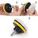 22 PCS Car Foam Drill Polishing Pad Kit High Quality 3 Inch Buffing Pads TAO