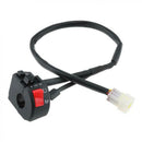 Motorcycle Handlebar Horn Turn Signals Electrical Start Switch Without  AXY