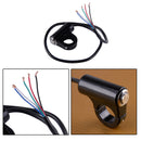 22mm LED Motorcycle Handlebar Headlight Switch Fog Light ON OFF Waterproof KGD