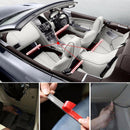 Car LED Strip Lights 4pcs 12 LED DC 12V Multi-color Car Interior Music Light Kit