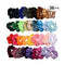36X Women Lady Multicolor Elastic Flannel Hair Band Rope Scrunchie Ponytail MHT