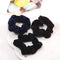 36X Women Lady Multicolor Elastic Flannel Hair Band Rope Scrunchie Ponytail MHT