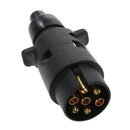 7Pin 12s Car Van Trailer Plug Socket Connector Caravan Towbar Towing Lights DCT