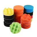 19Pcs/Set 3 inch 80mm Sponge Buff Buffing Polishing Pad Kit For Car Polisher