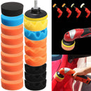 19Pcs/Set 3 inch 80mm Sponge Buff Buffing Polishing Pad Kit For Car Polisher