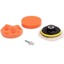 5pcs High Polishing Buffer Pad Set Kit +Drill Adapter For Car polish MZW