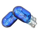 2Pcs T20 7443 W21/5W Halogen Blue Turn Signal Stop Brake Tail Light Lamp XHC