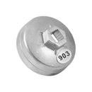 74mm 14 Flute Aluminium Cap Oil Filter Wrench Socket Remover Tool For Car