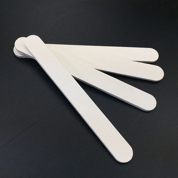 50pcs Nail Swatches Practice Stick Makeup Polish Display Sector Board DXG ESV